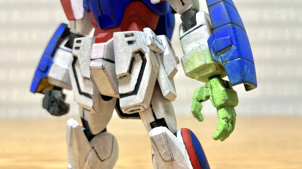 ハンドパーツ交換握り拳に変えるだけで引き締まって良い感じに