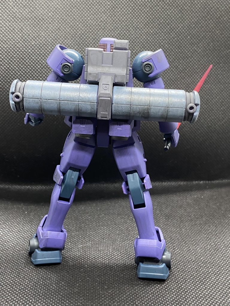 バックパックのみ筆塗り。むらむら酷い。