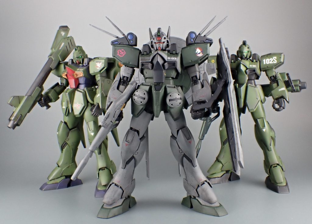 ガンイージ、ガンブラスターと。