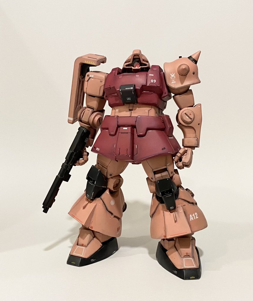 シャア専用ドム試作実験機–3枚目/制作者：@puramotanoshi