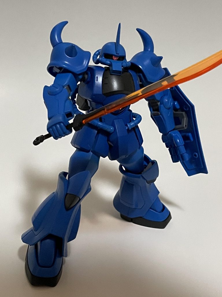 ヒートソード、クリアーパーツが綺麗です