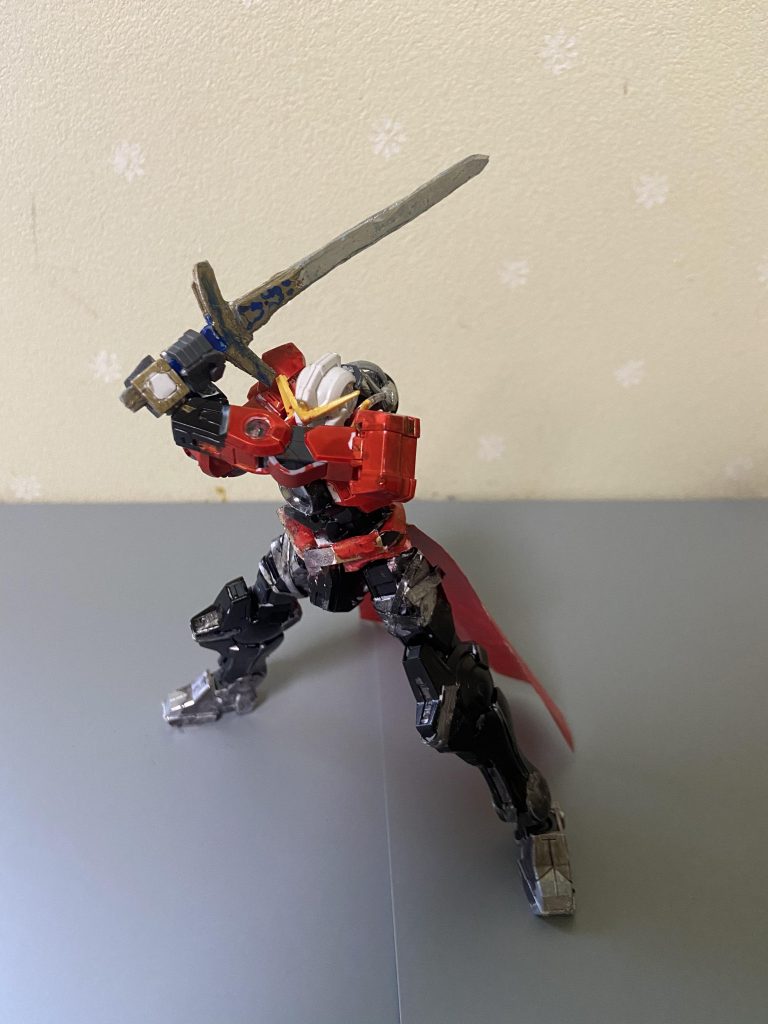 エクスカリバーイマージュGBNにおける無銘の必殺技、彼が単独で使う中では最大の威力を誇る大技しかし技を放つ前に溜めの動作が入るので隙が大きいと言う弱点もある。以上、ナドレ無銘でした設定に少々無理があるかもしれませんが、ご了承くださいちなみに元がナドレなのでトランザム等も発動可能と言う設定です。