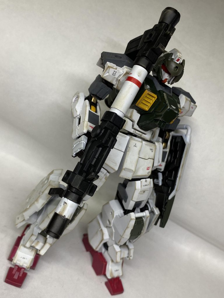 陸戦型ガンダムの現地改修機という設定なら、ガンダムの世界観的にマッチしてて良いかもしれませんね👍