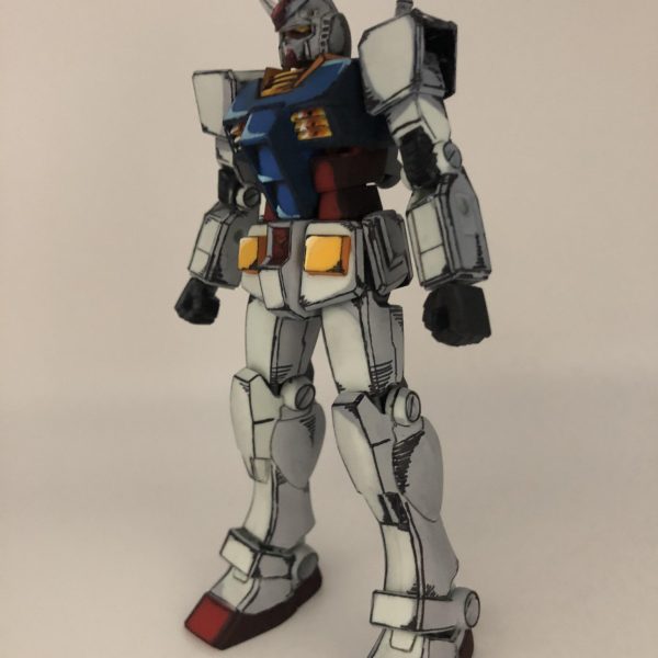 EGガンダム　イラスト風