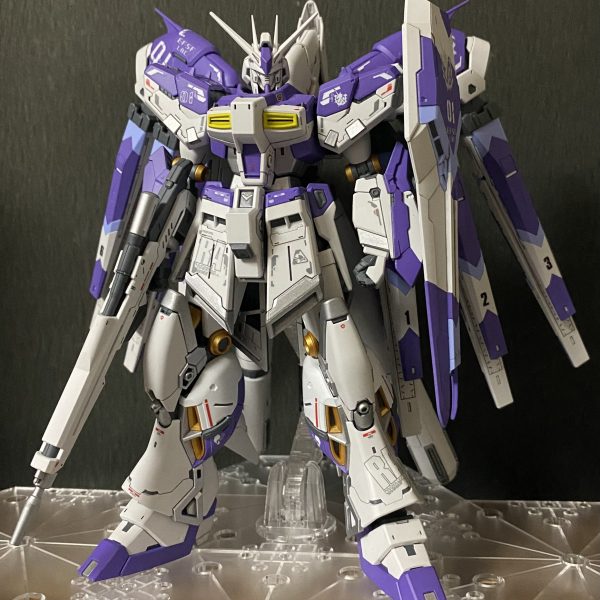 Hi-νガンダム｜なでりさんのガンプラ作品｜GUNSTA（ガンスタ）