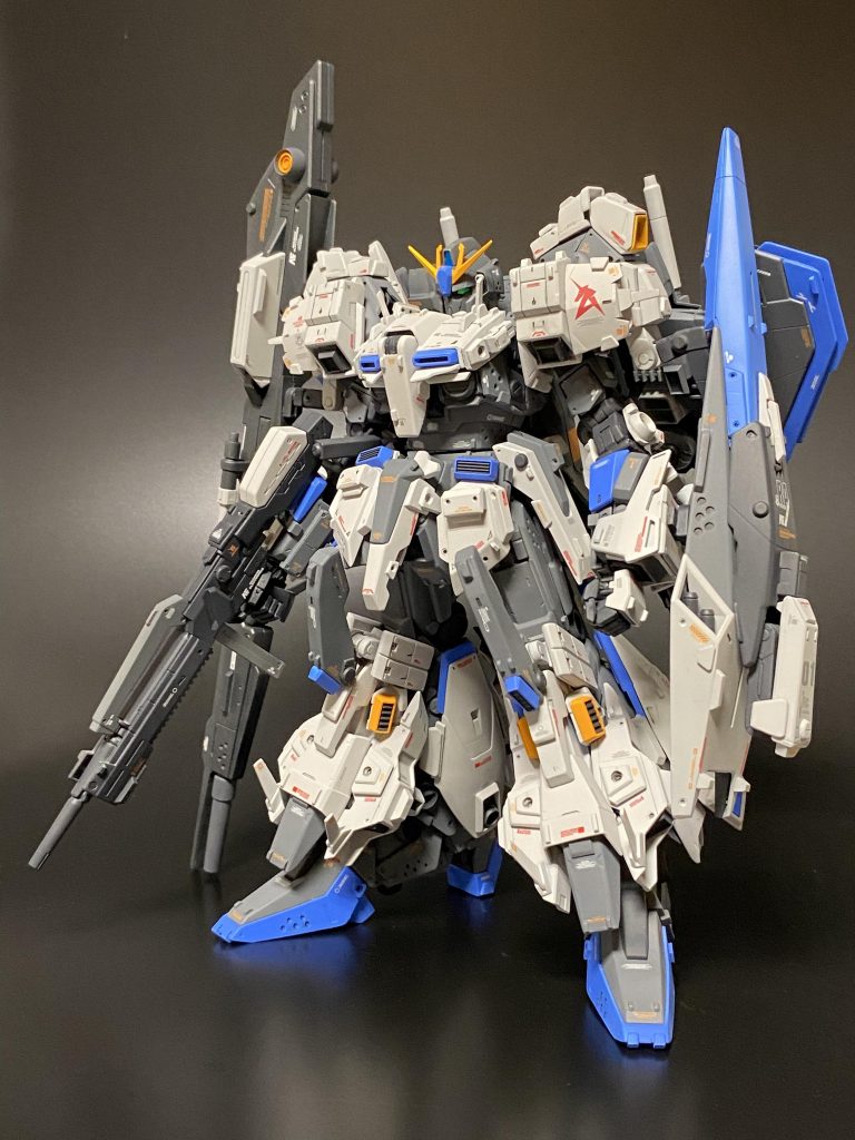 そしてついに完成!! いや〜手間暇かかりましたが、さちヲビルド仕様のZガンダムが出来ました。これにて御披露目終了です。最後まで御覧頂きありがとうございました。\(//∇//)\