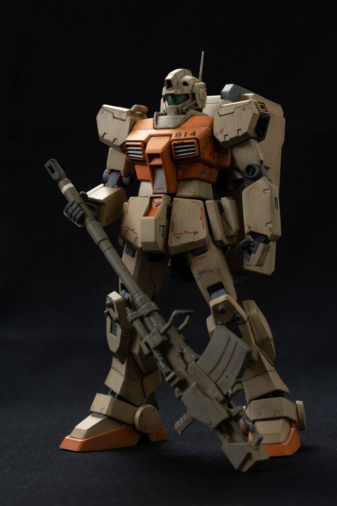ジム改+(RX-79REG-UNIT)現地改修機–2枚目/制作者:フィニッシングペーパーP320