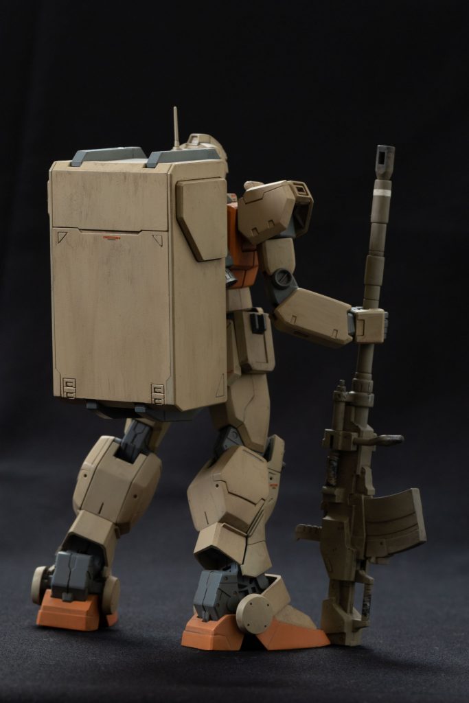 ジム改+(RX-79REG-UNIT)現地改修機–3枚目/制作者:フィニッシングペーパーP320
