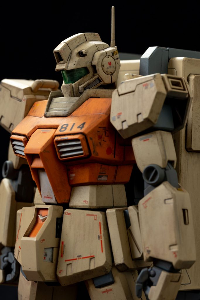ジム改+(RX-79REG-UNIT)現地改修機–4枚目/制作者:フィニッシングペーパーP320