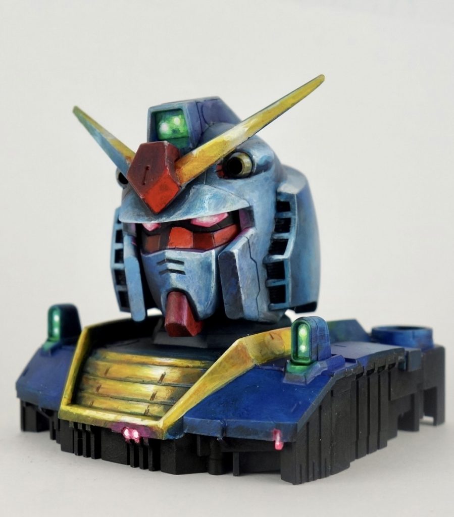 ガンダムヘッドディスプレイ–2枚目/制作者：@館長