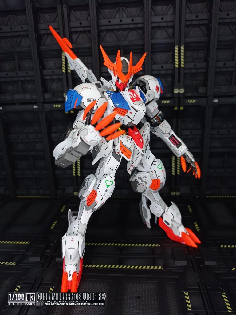 ガンダムバルバトスルプスレクス (1/100) 徹底改修塗装済完成品 劇中発光BL–2枚目/制作者：TGundam