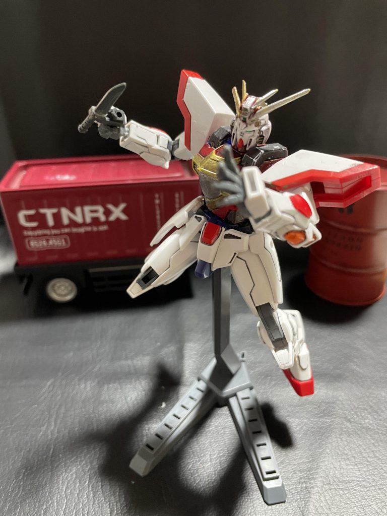 これはバックパックなしのゴッドガンダムBreak 形態です。