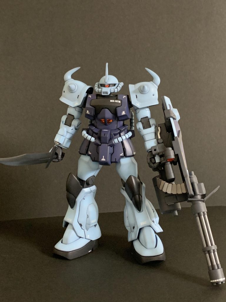 合わせ目消しアンテナシャープ化モノアイ　Hアイズ化