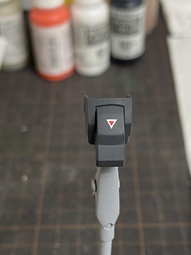 コーションマーク描き込み