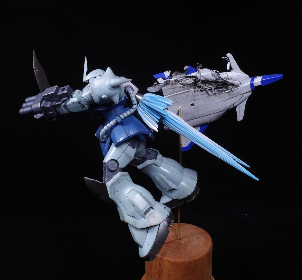 反対方向から。