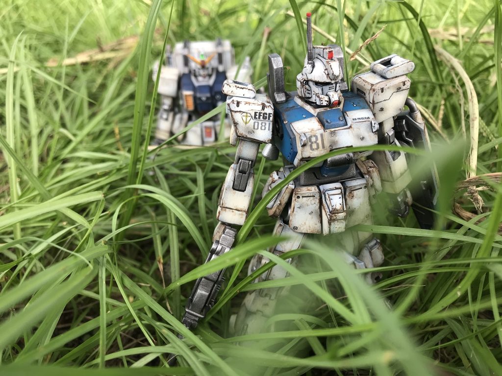 HGUC ガンダムEz8–9枚目/制作者：がくちん☆