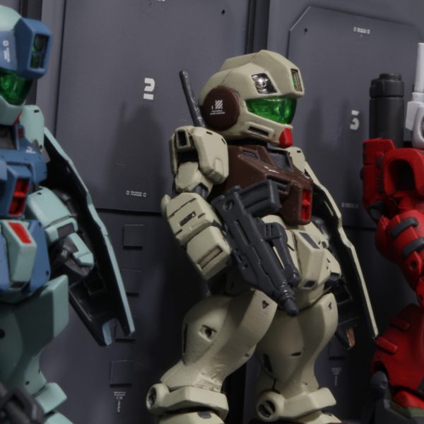 ジオラマ「スカーレット隊」