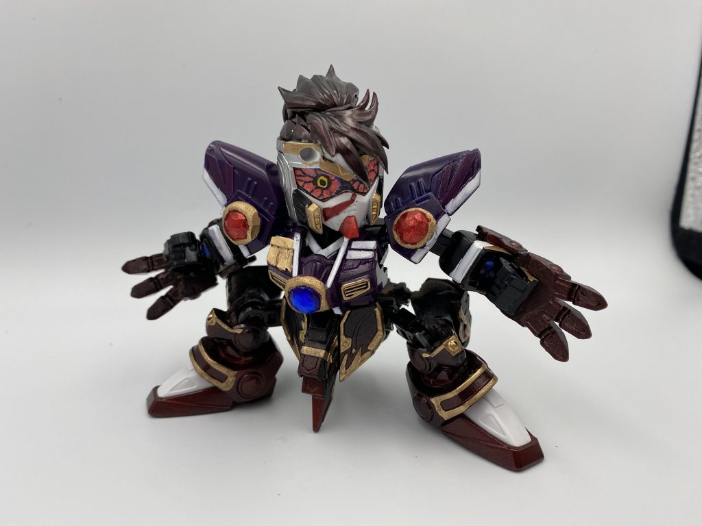 號斗丸の爪をスペリオルドラゴンと付け替えています。