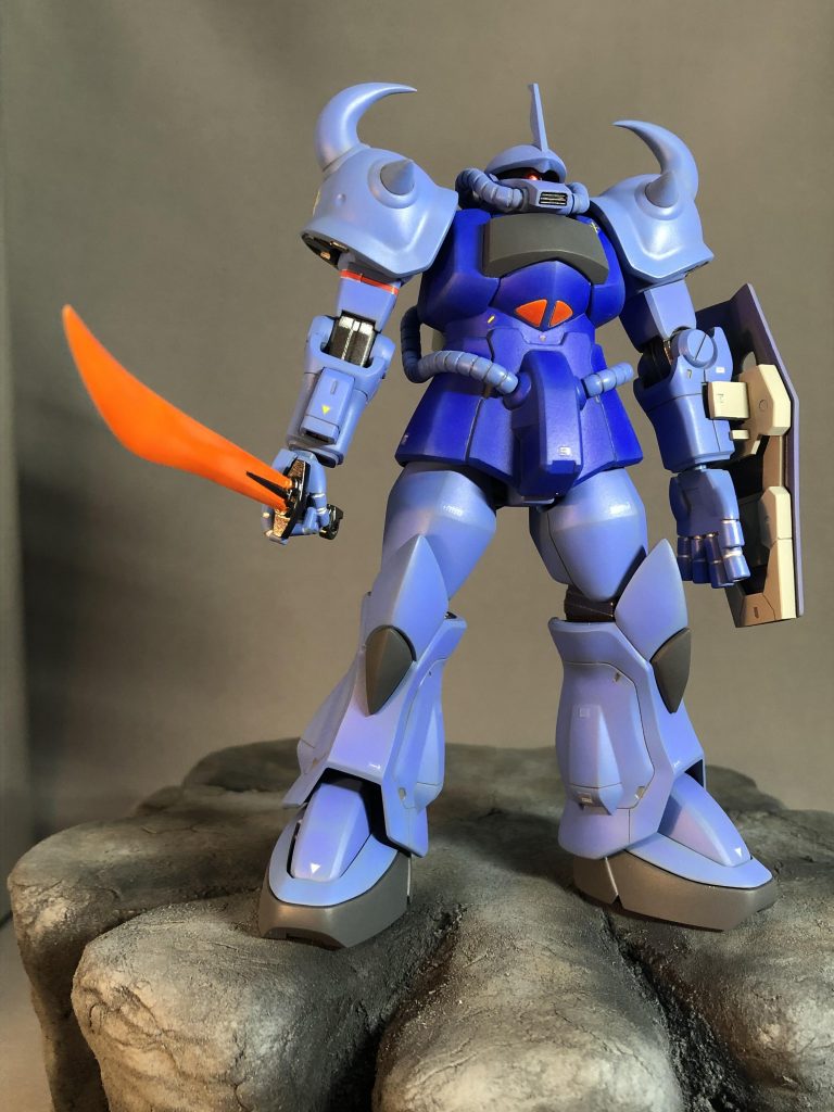 旧HGUCグフ(9/2はグフの日)–5枚目/制作者：猫舌ぷらも