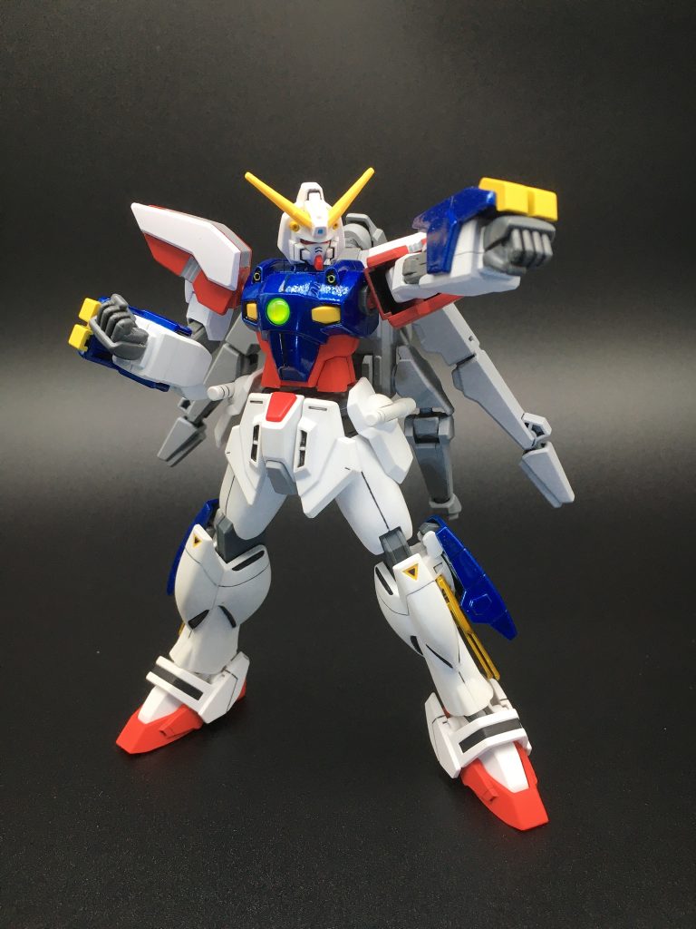 ノーマルモード専用バックパックを装備して戦います。