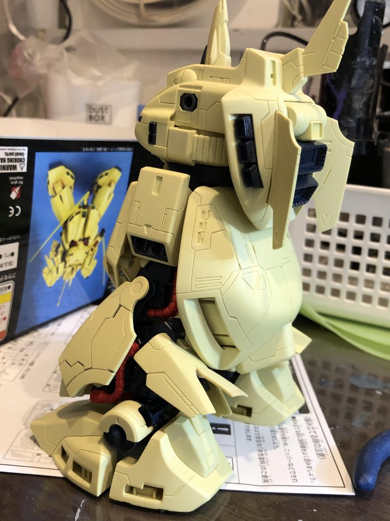 バックパックのフィンの形状は変更しました。