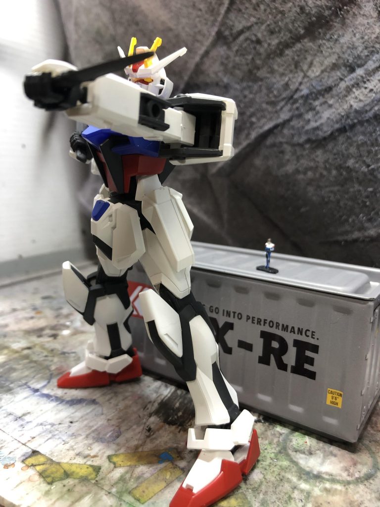 EGストライクガンダム(ライトパッケージ風)–4枚目/制作者：ジジさん