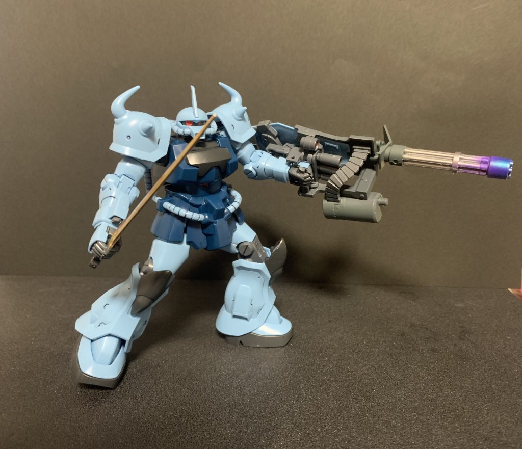 HGグフカスタム–4枚目/制作者：たかぼう