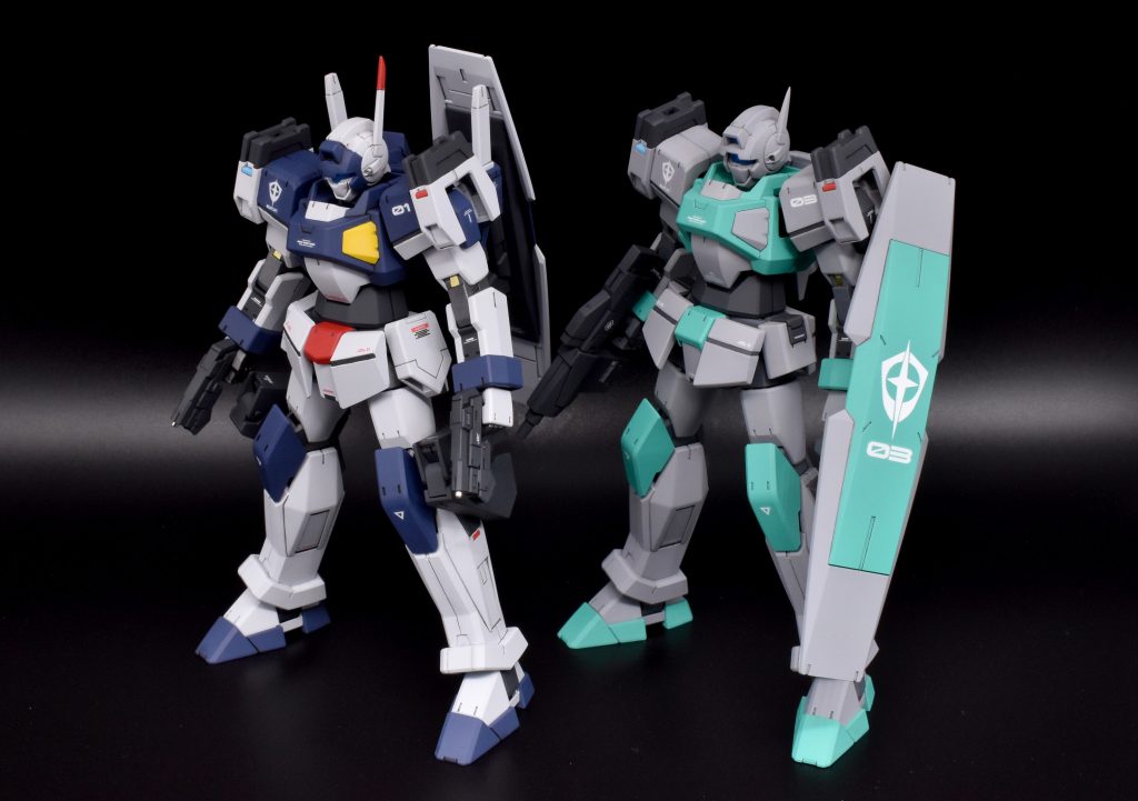 以前製作した通常のシャルドール改と比較。雰囲気はかなり変わったと思います。