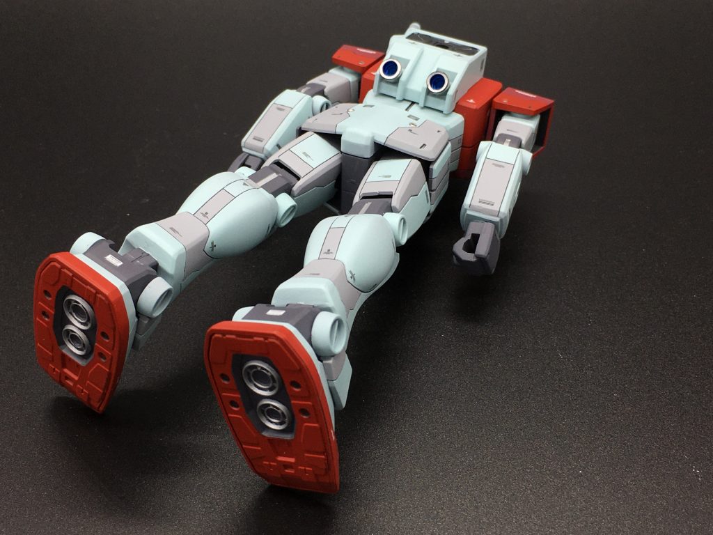 HG ジム スジボリ　マスキング塗装　（2体目を制作）–5枚目/制作者：タンガンク