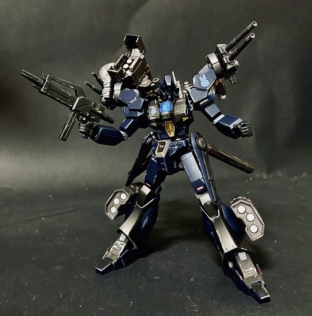 元がブラストマスターなのでデカールはビルドダイバーズを使用しました。