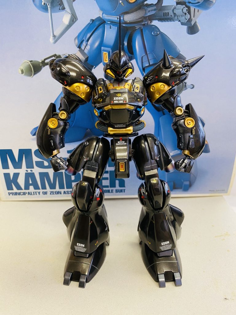 艶々テカテカにしました。