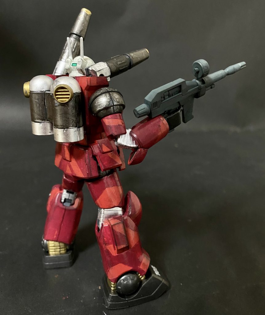 ガンキャノン リバイブ版 なんちゃってスプリッター迷彩–2枚目/制作者：@giyaran23