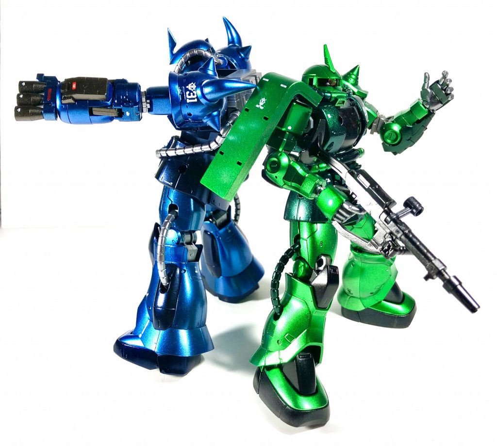 過去作のグフとの共同戦線