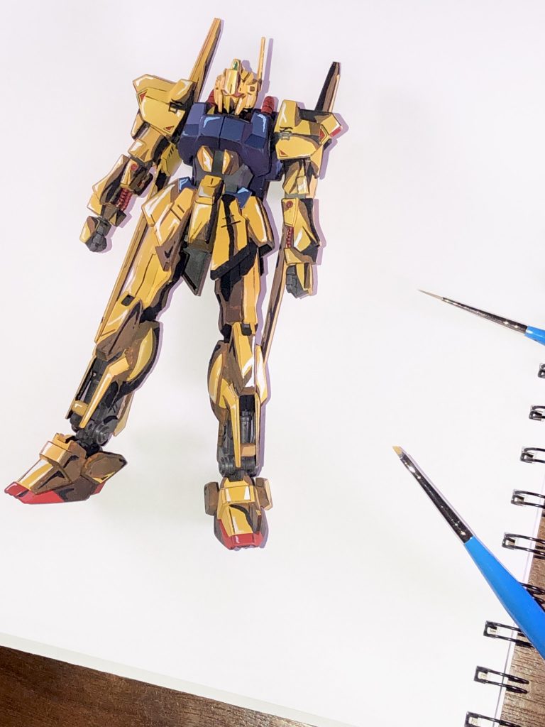 と言うことで最後までご覧いただきありがとうございました！！お手軽に楽しめるイラスト風塗装、皆さんもぜひ！