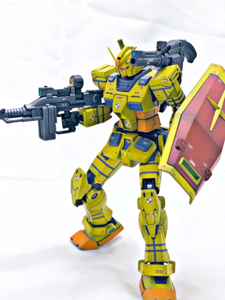 HG RX-78-01 ガンダム試作機1号–3枚目/制作者：96模型店@店長ぐらむ