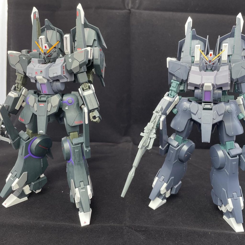 以前作ったパチ組みと並んで