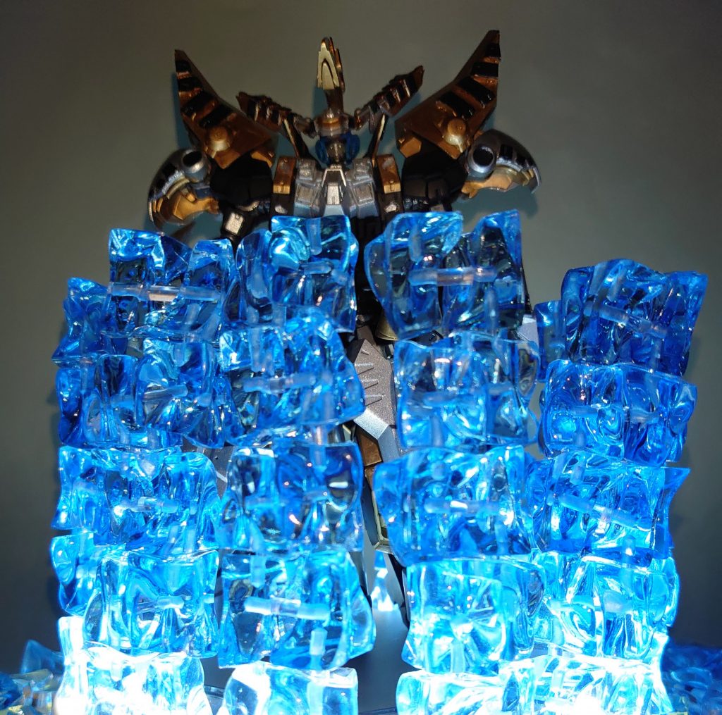 鋼の如き氷河を砕き現れよ、絶対零度の軍神！鎧神機ヴァルハランス　召喚！