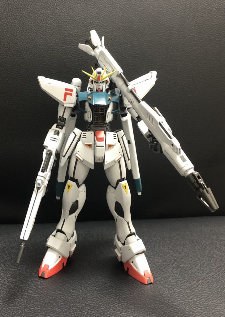 ガンダムF91–2枚目/制作者：シャンとしておかか