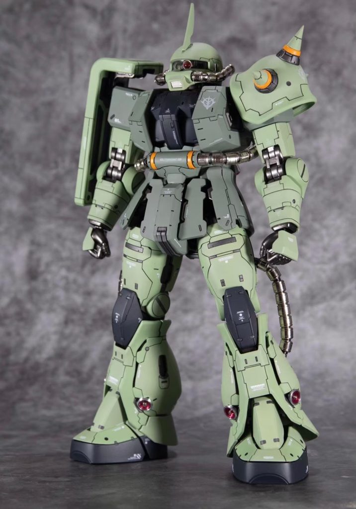 MG 1/100 シャア専用ザク Ver2.0 MS-06S 改修 塗装済完成品–3枚目/制作者：TGundam