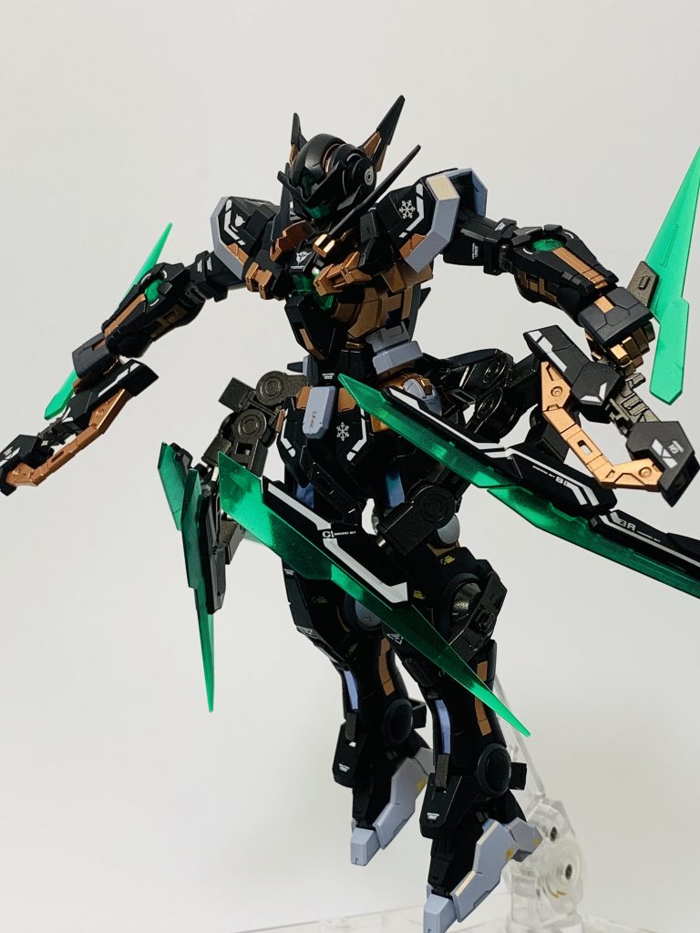 クアンタフルセイバーのビット、ガンブレイドを武装として取り付けてみました!