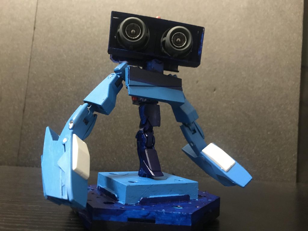 ドン！元機体はバイアラン、GNアームズをミキシングした感じです！なかなか上手くいったと思います！（自画自賛）