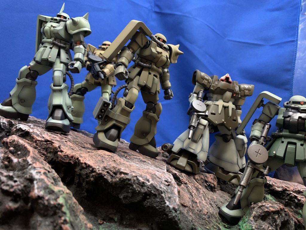 キンバライト基地所属機集合