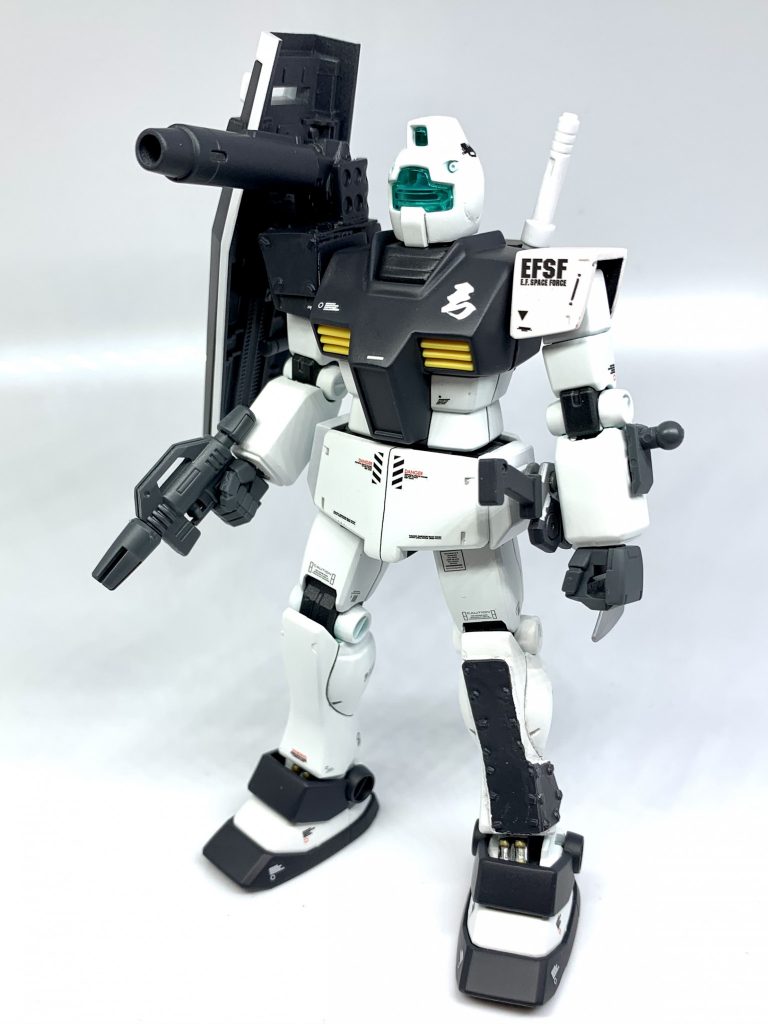 ビームスプレーガン装備