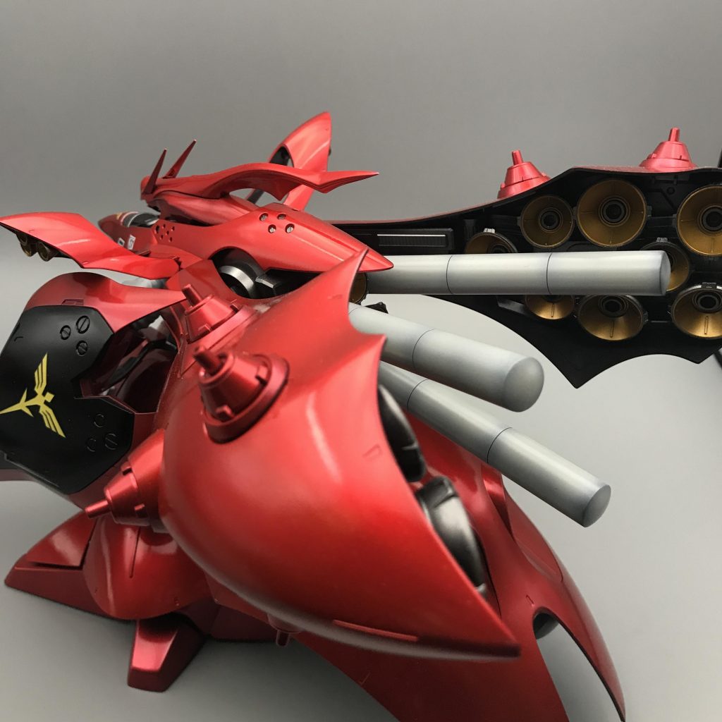 プロペラントタンクはグラデーションです