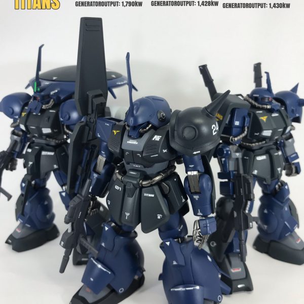 ガンプラ7点 ボリノーク メタス パラス ガブスレイ ハイザック