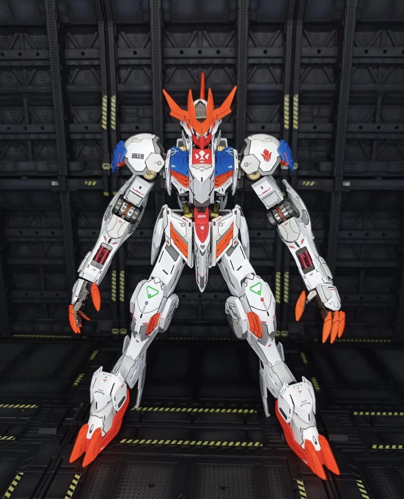 ガンダムバルバトスルプスレクス (1/100) 徹底改修塗装済完成品 劇中発光BL–4枚目/制作者：TGundam