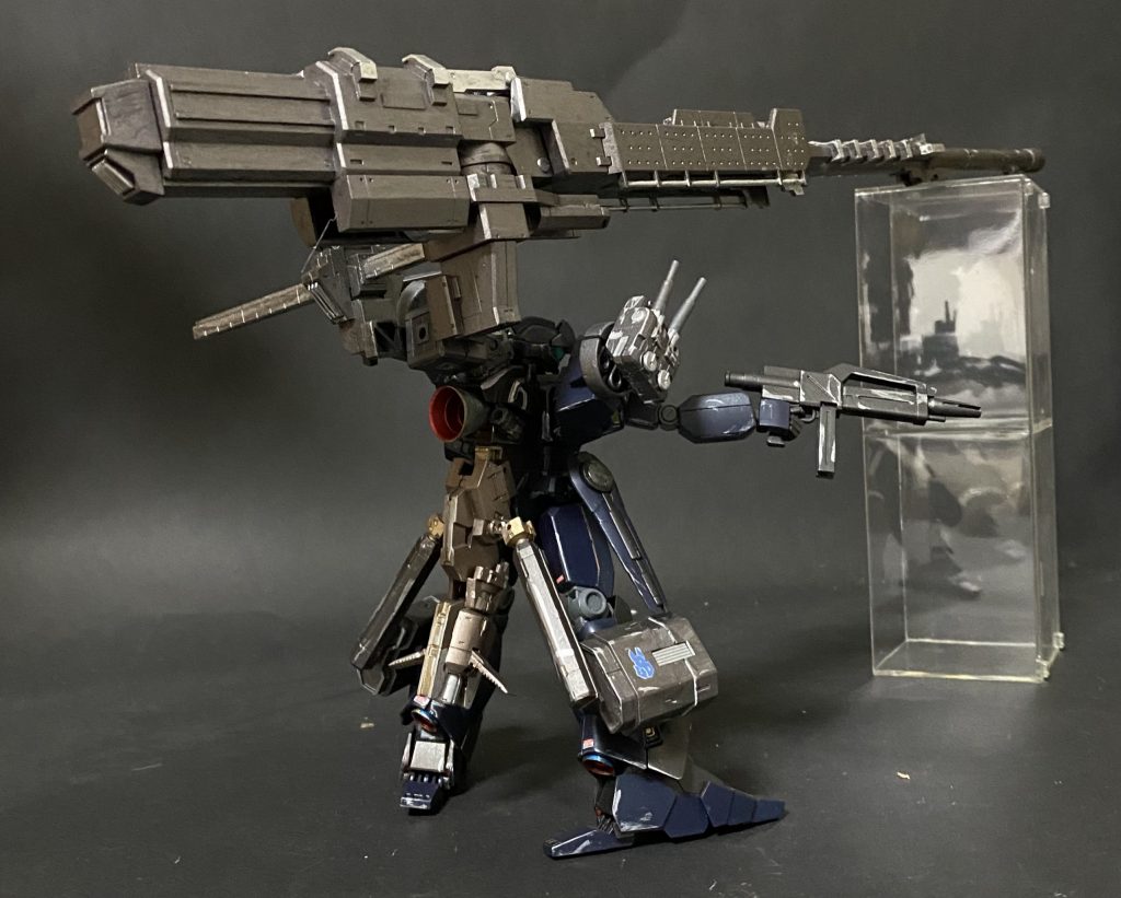 ジェガン 大型グレネードキャノン：OIGAMI装備–3枚目/制作者：@giyaran23