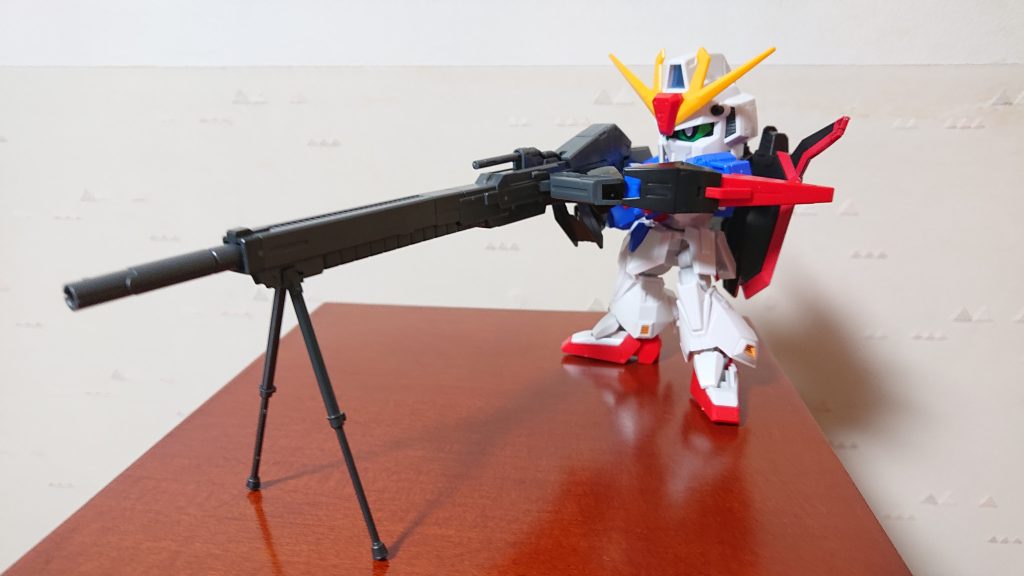 新しくHGのＺを買おうかと思ったのですが以前ネットで見たウェポンキットにバイポットが付いてたなぁ～と即ポチり。