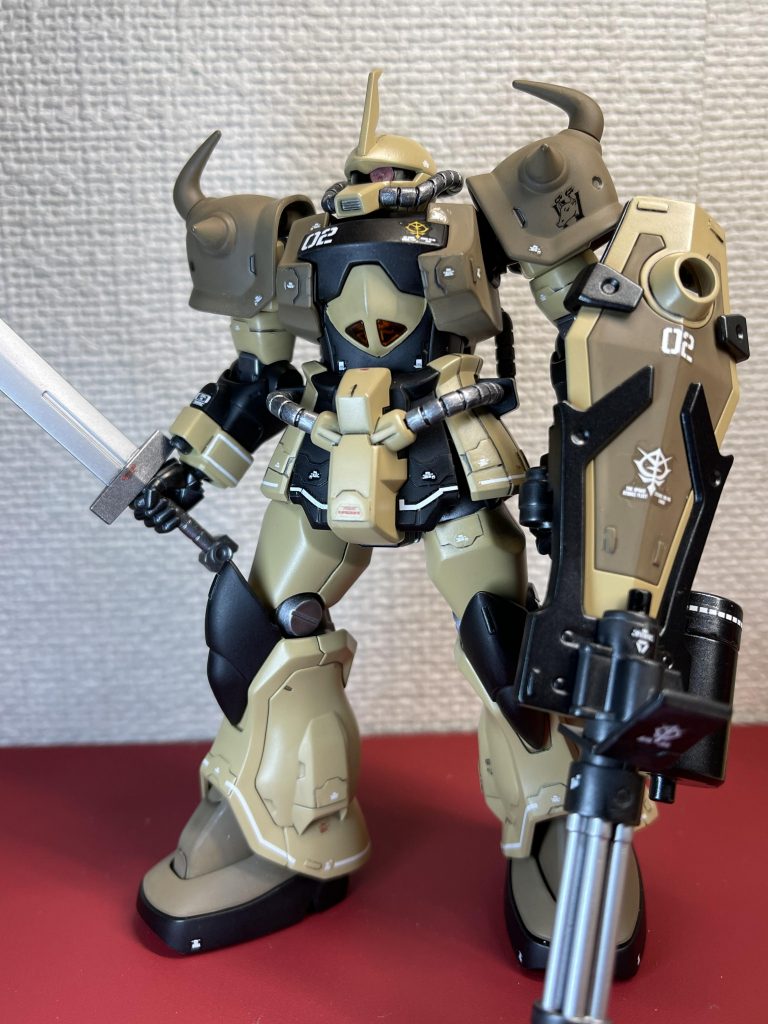 グフカスタム　デザートカラー–2枚目/制作者：SUSIROCHI