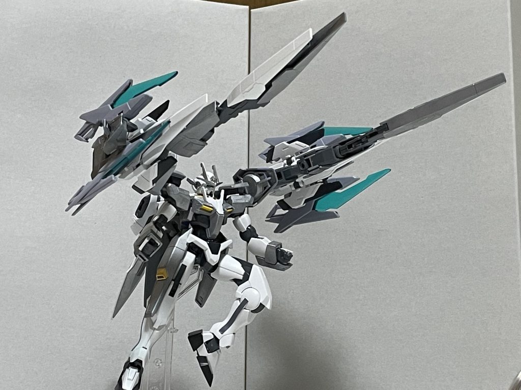 せっかくなのでオーライザーとドッキングできるようにしました。でかい。
